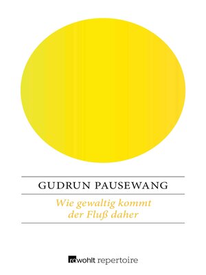 cover image of Wie gewaltig kommt der Fluß daher